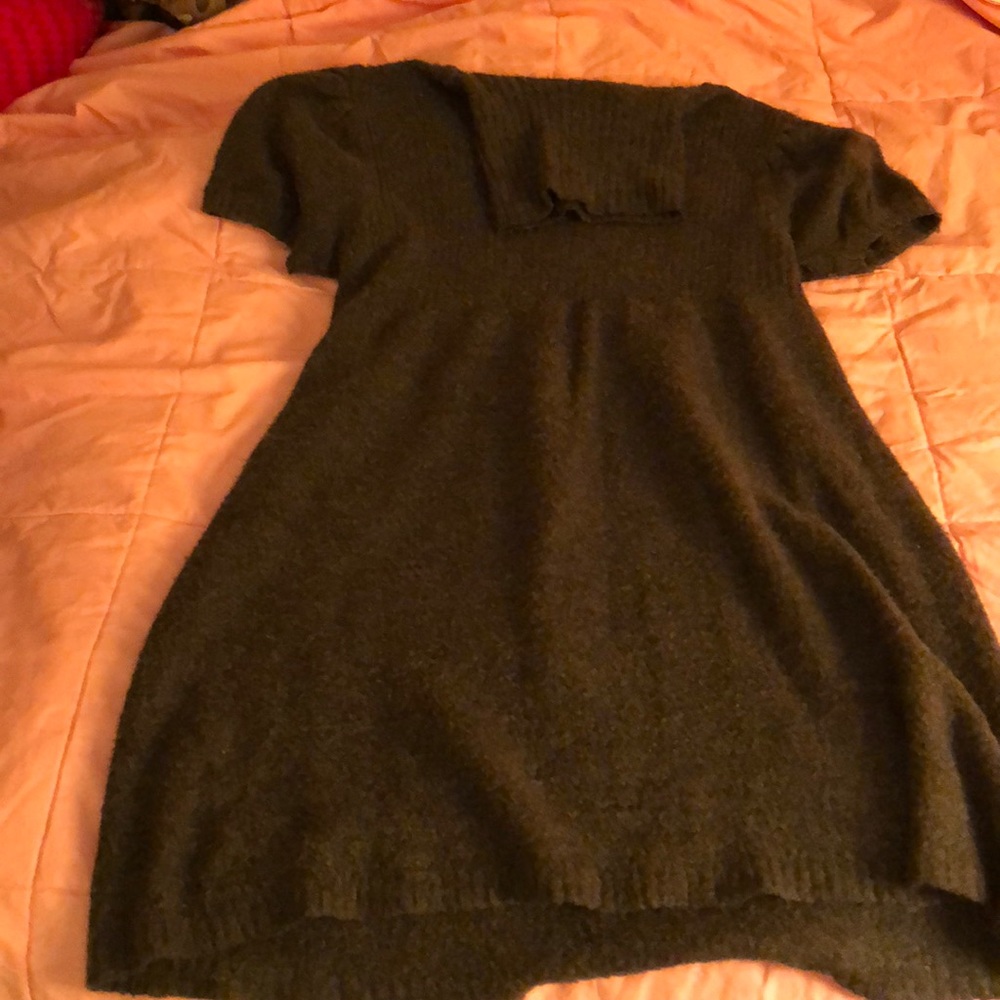 Brown baby doll sweater